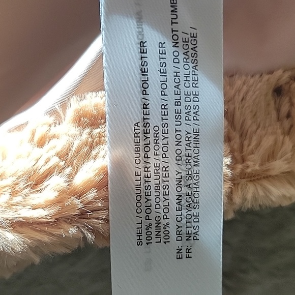 NWT Band of the Free Faux Fur Hooded Jacket - Angel Butterscotch - Picture 5 of 6